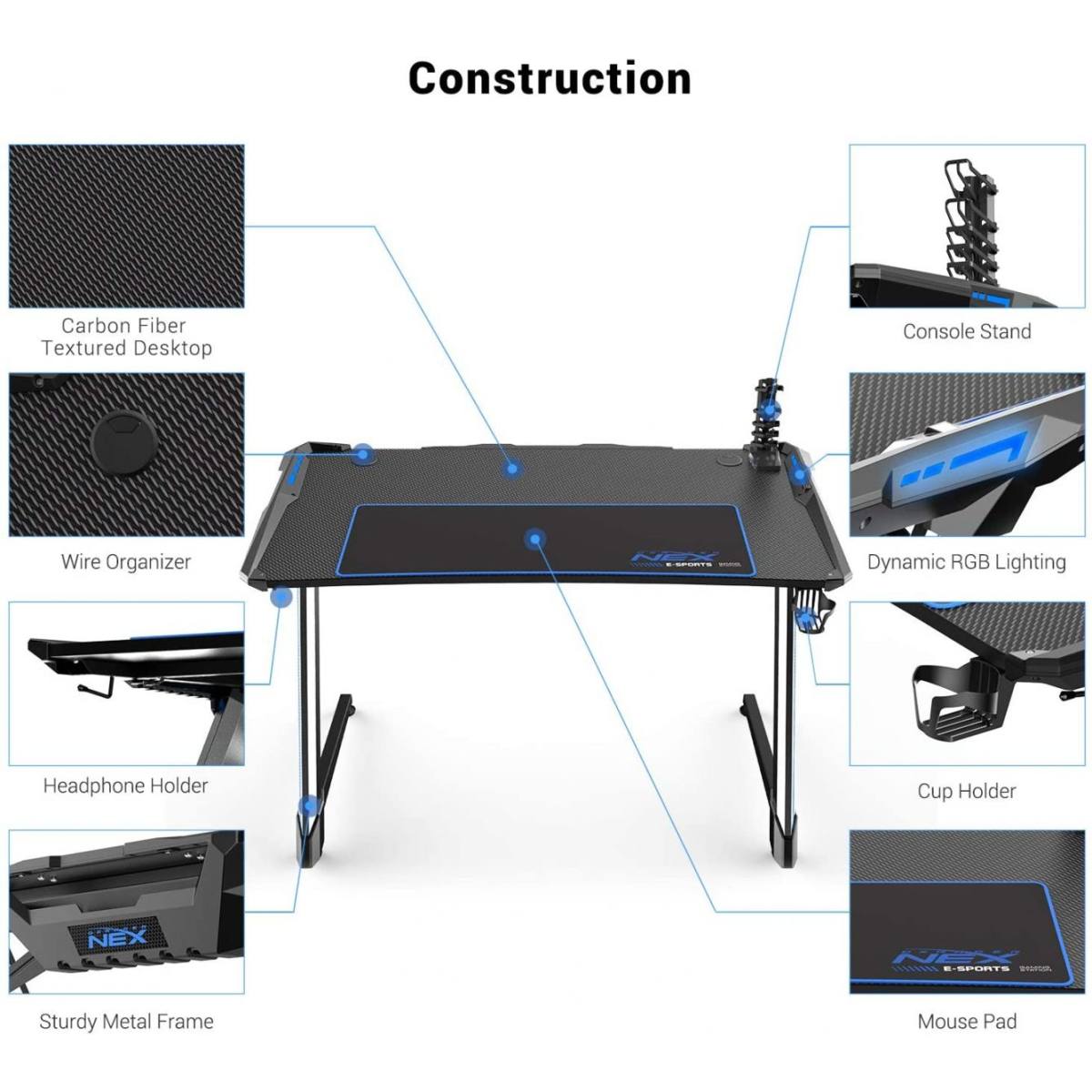Bàn DXRACER NEX - Z Shape